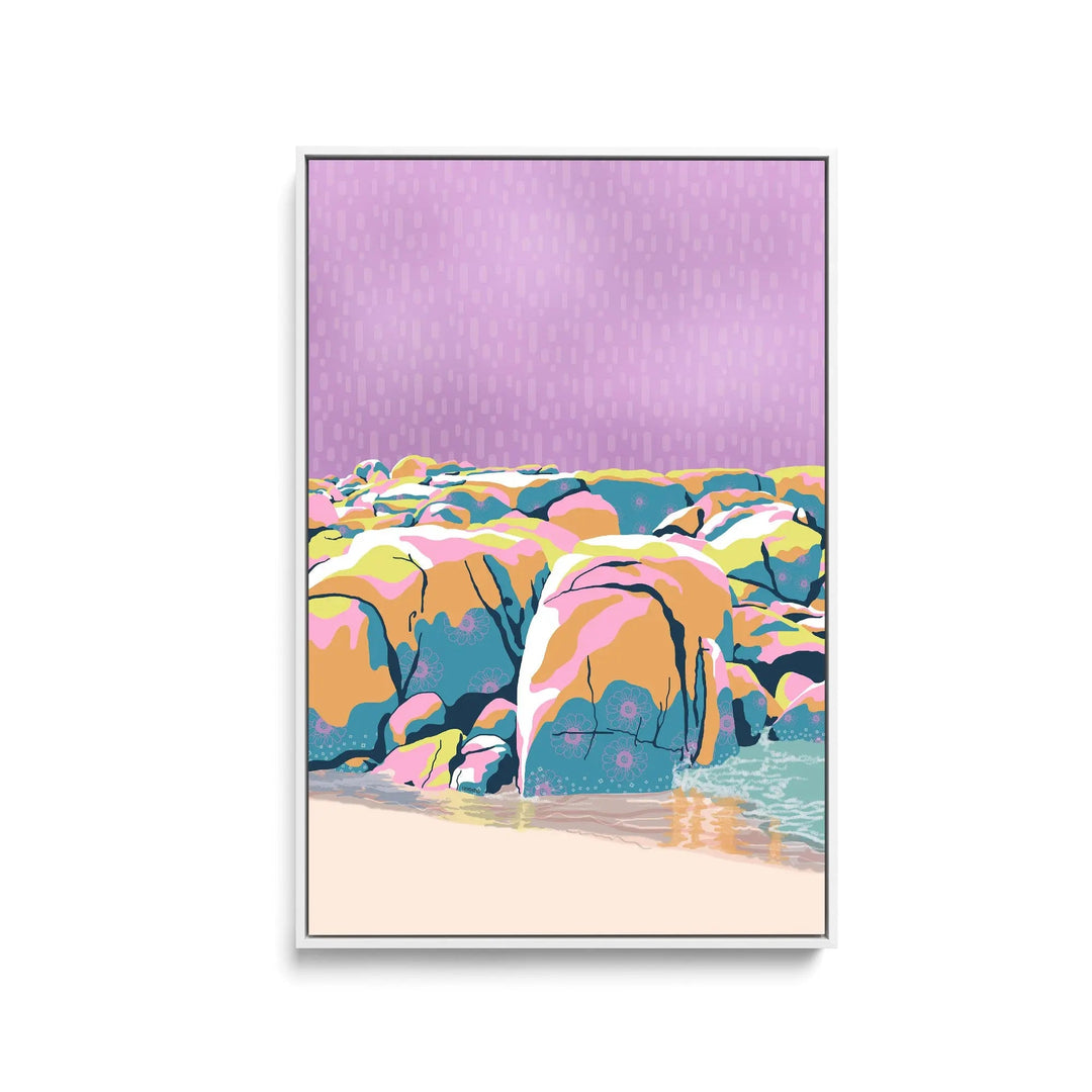 Barnacle By Unratio - Stretched Canvas Print or Framed Fine Art Print - Artwork I Heart Wall Art Australia 