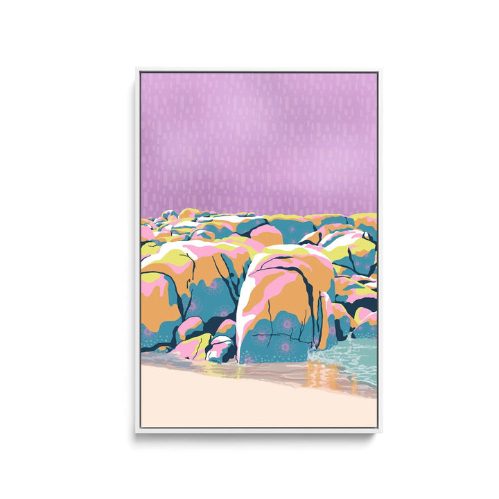 Barnacle By Unratio - Stretched Canvas Print or Framed Fine Art Print - Artwork I Heart Wall Art Australia 