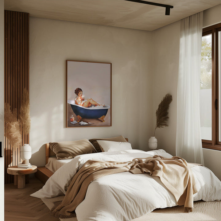 Bath - Stretched Canvas, Poster or Fine Art Print I Heart Wall Art