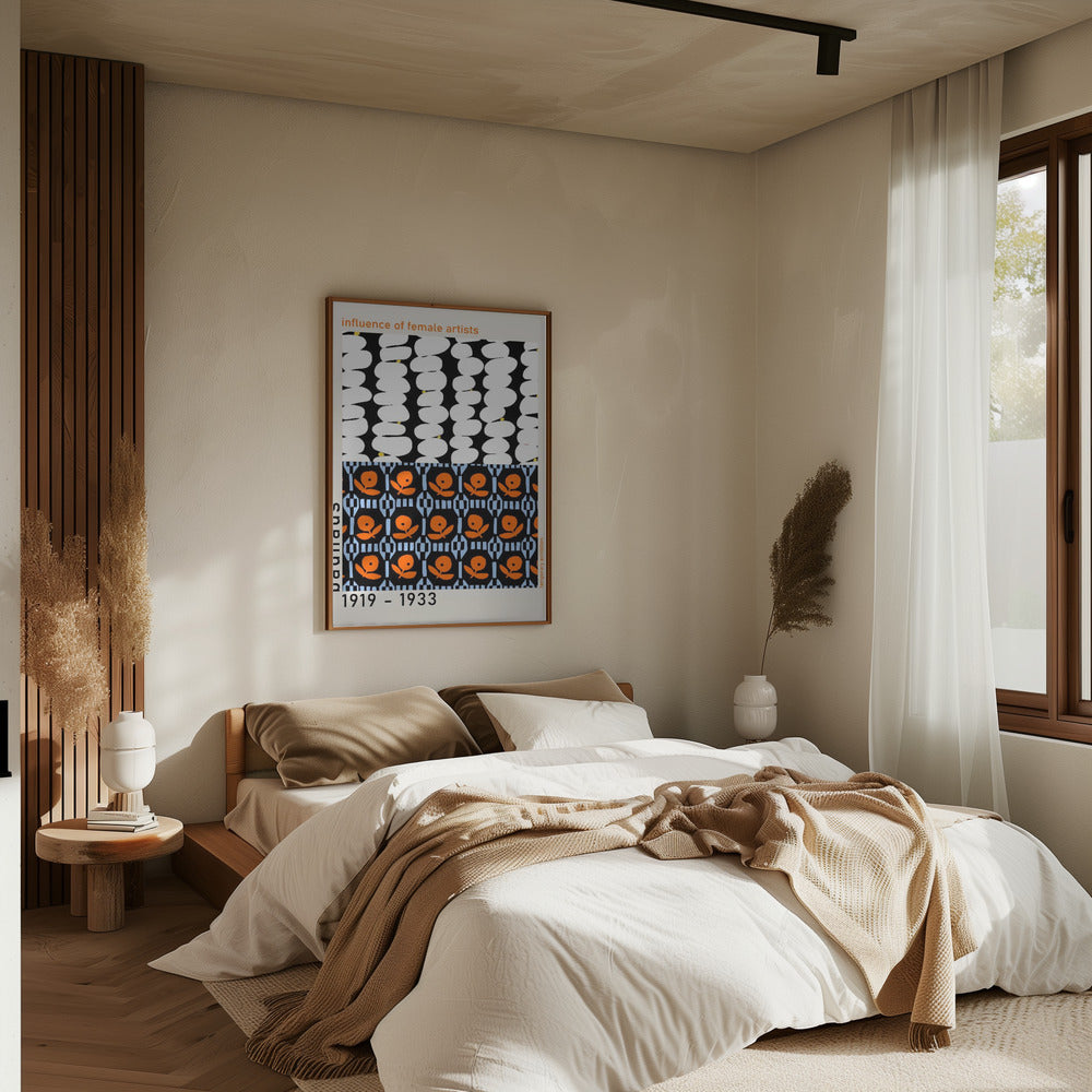 Bauhaus Female Artists - Stretched Canvas, Poster or Fine Art Print I Heart Wall Art