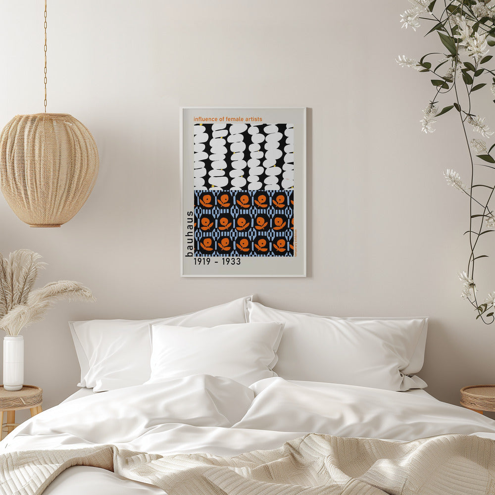 Bauhaus Female Artists - Stretched Canvas, Poster or Fine Art Print I Heart Wall Art
