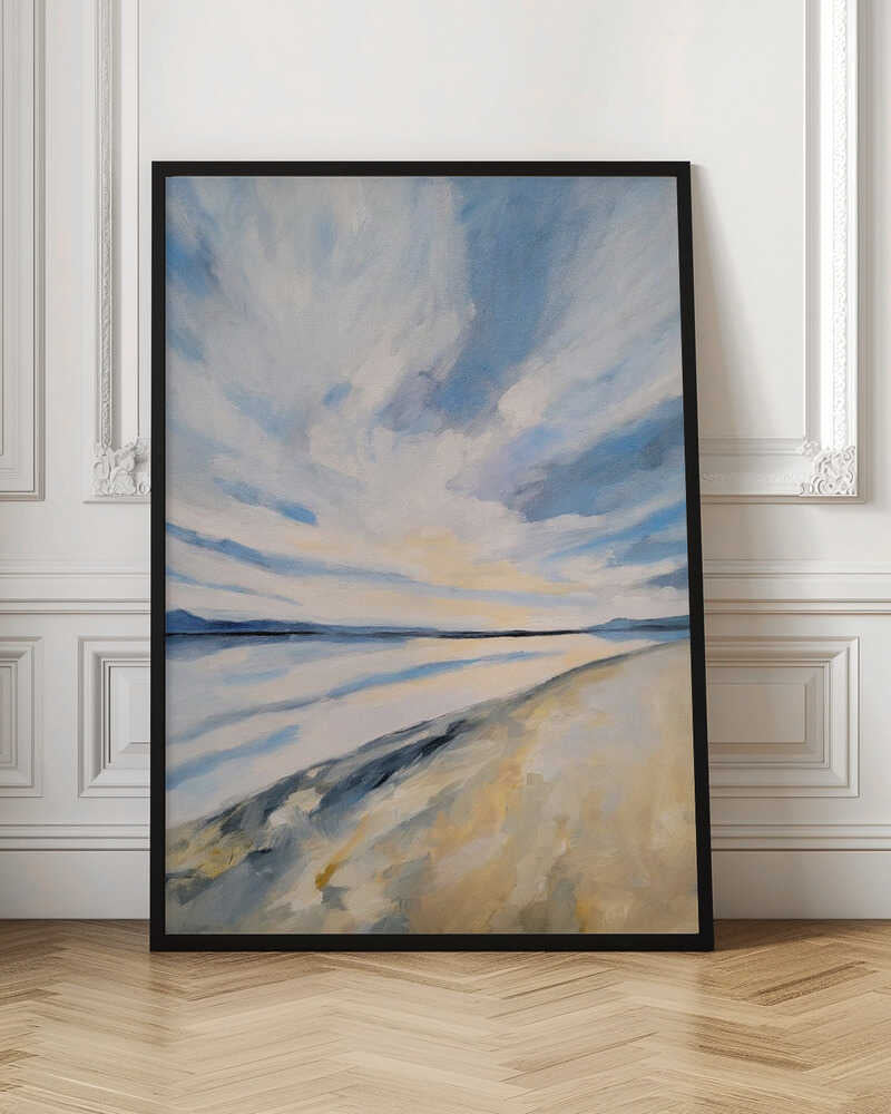 Bay Horizon - Stretched Canvas, Poster or Fine Art Print - I Heart Wall Art - Poster Print, Canvas Print or Framed Art Print