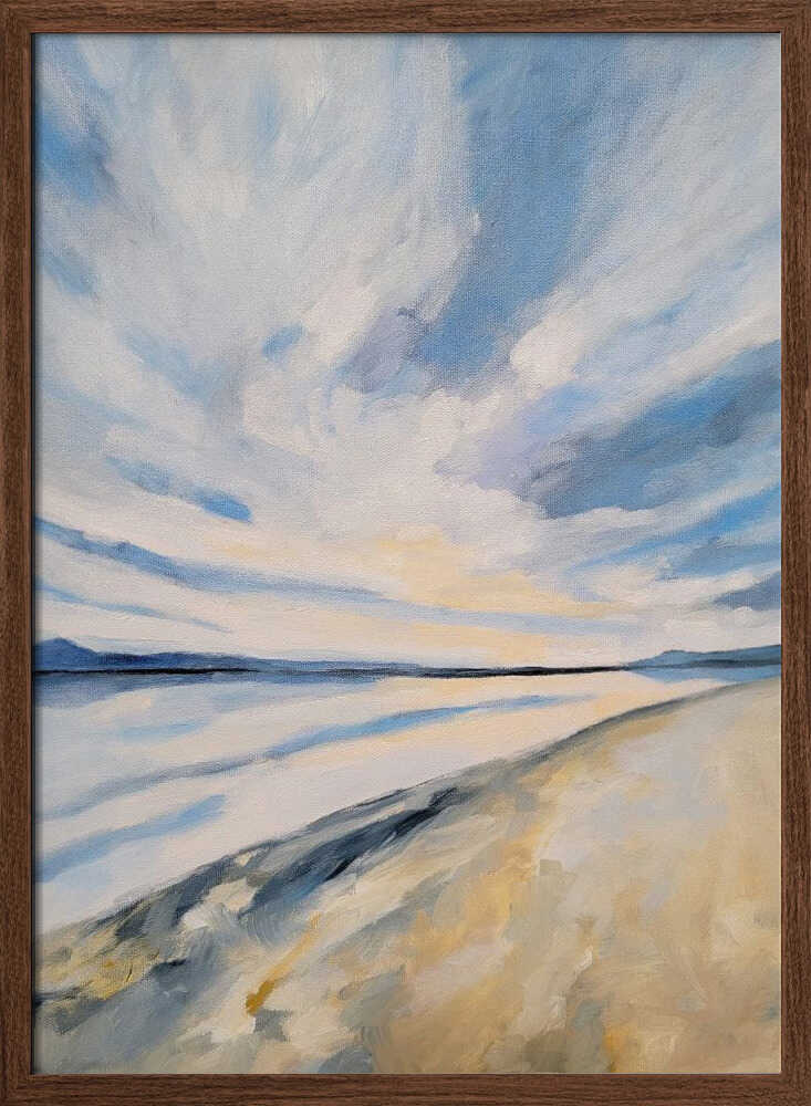 Bay Horizon - Stretched Canvas, Poster or Fine Art Print - I Heart Wall Art - Poster Print, Canvas Print or Framed Art Print