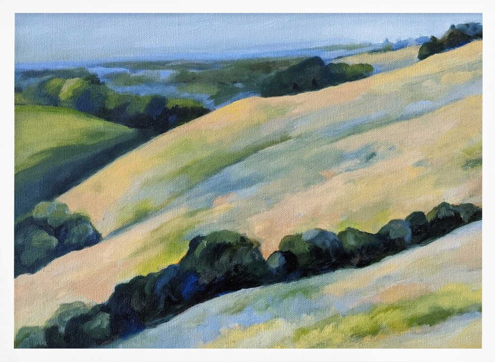 Bay In the Distance 16x20 - Stretched Canvas, Poster or Fine Art Print - I Heart Wall Art - Poster Print, Canvas Print or Framed Art Print