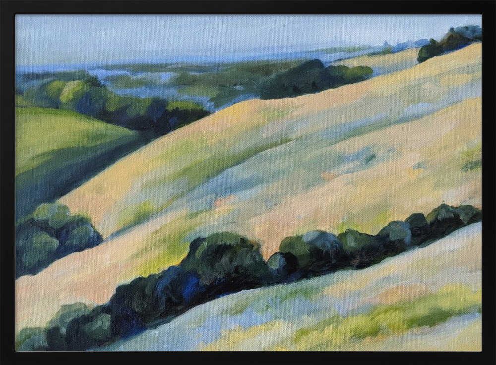 Bay In the Distance 16x20 - Stretched Canvas, Poster or Fine Art Print - I Heart Wall Art - Poster Print, Canvas Print or Framed Art Print