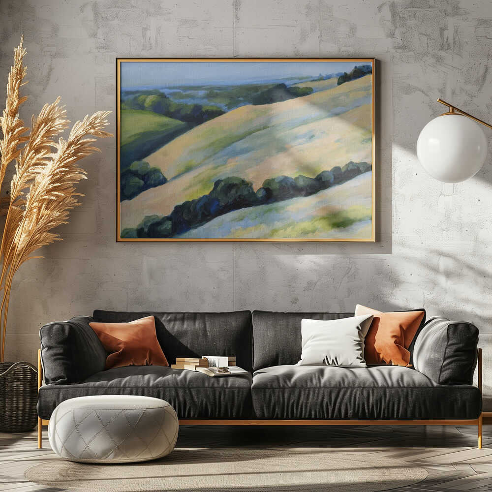 Bay In the Distance 16x20 - Stretched Canvas, Poster or Fine Art Print - I Heart Wall Art - Poster Print, Canvas Print or Framed Art Print