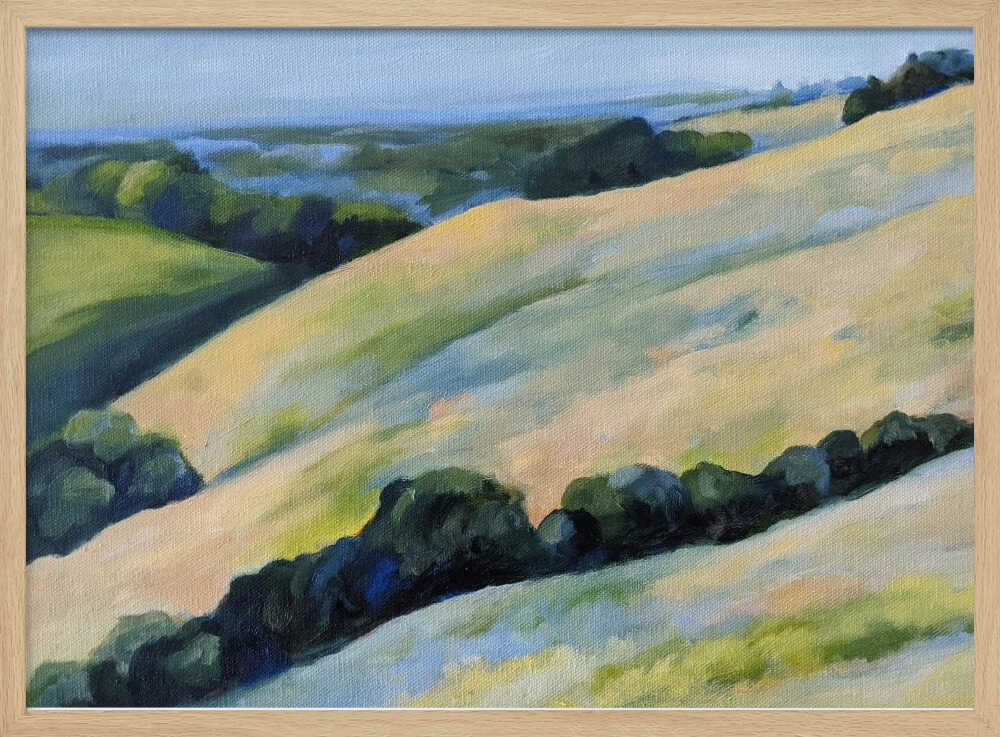 Bay In the Distance 16x20 - Stretched Canvas, Poster or Fine Art Print - I Heart Wall Art - Poster Print, Canvas Print or Framed Art Print