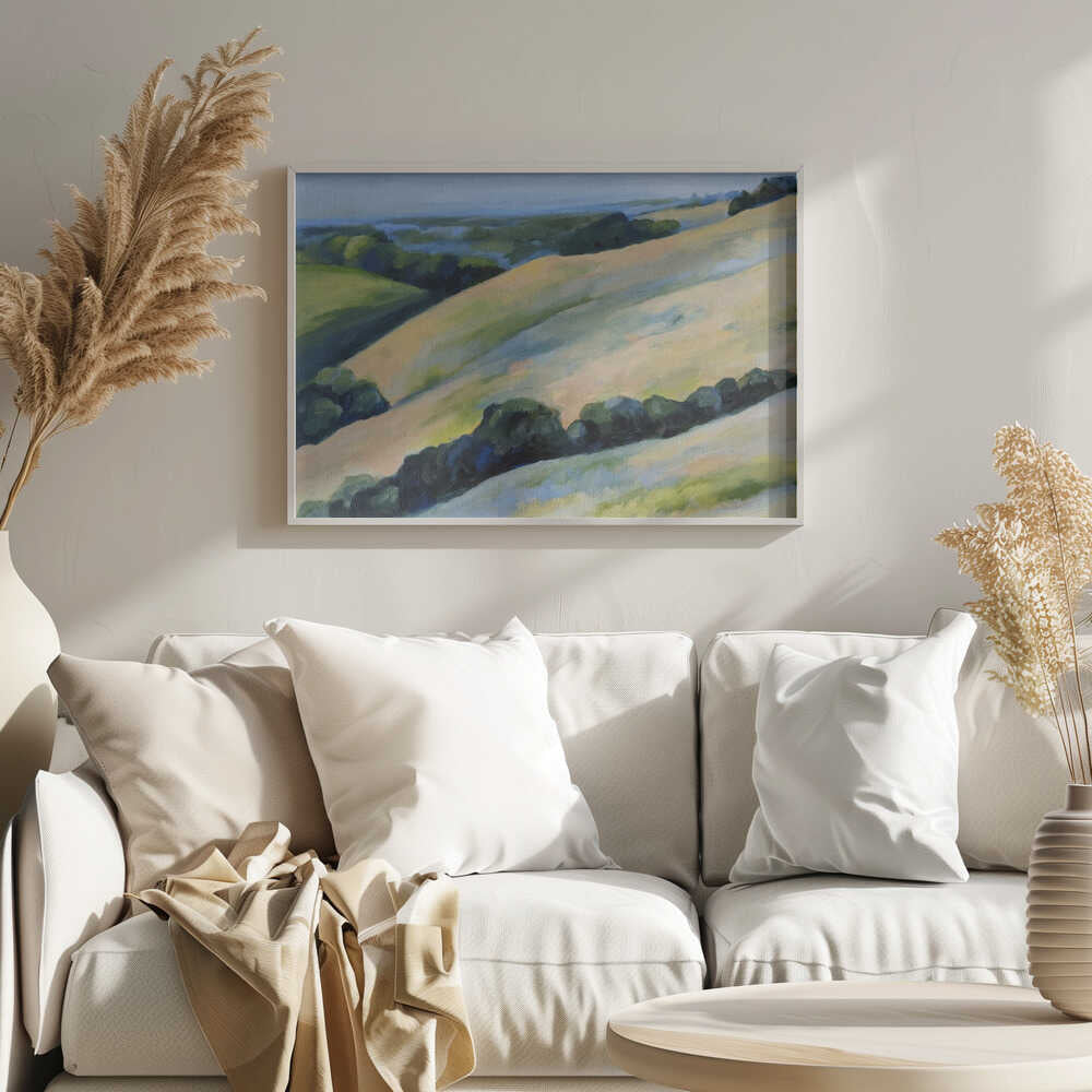 Bay In the Distance 16x20 - Stretched Canvas, Poster or Fine Art Print - I Heart Wall Art - Poster Print, Canvas Print or Framed Art Print