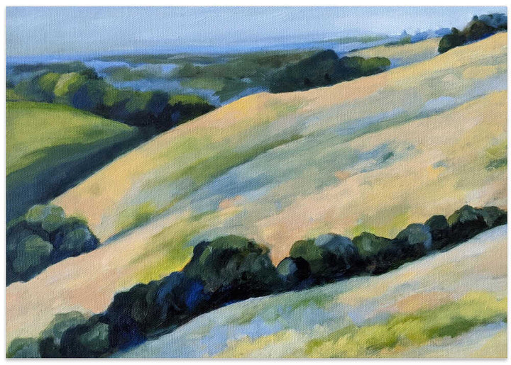 Bay In the Distance 16x20 - Stretched Canvas, Poster or Fine Art Print - I Heart Wall Art - Poster Print, Canvas Print or Framed Art Print