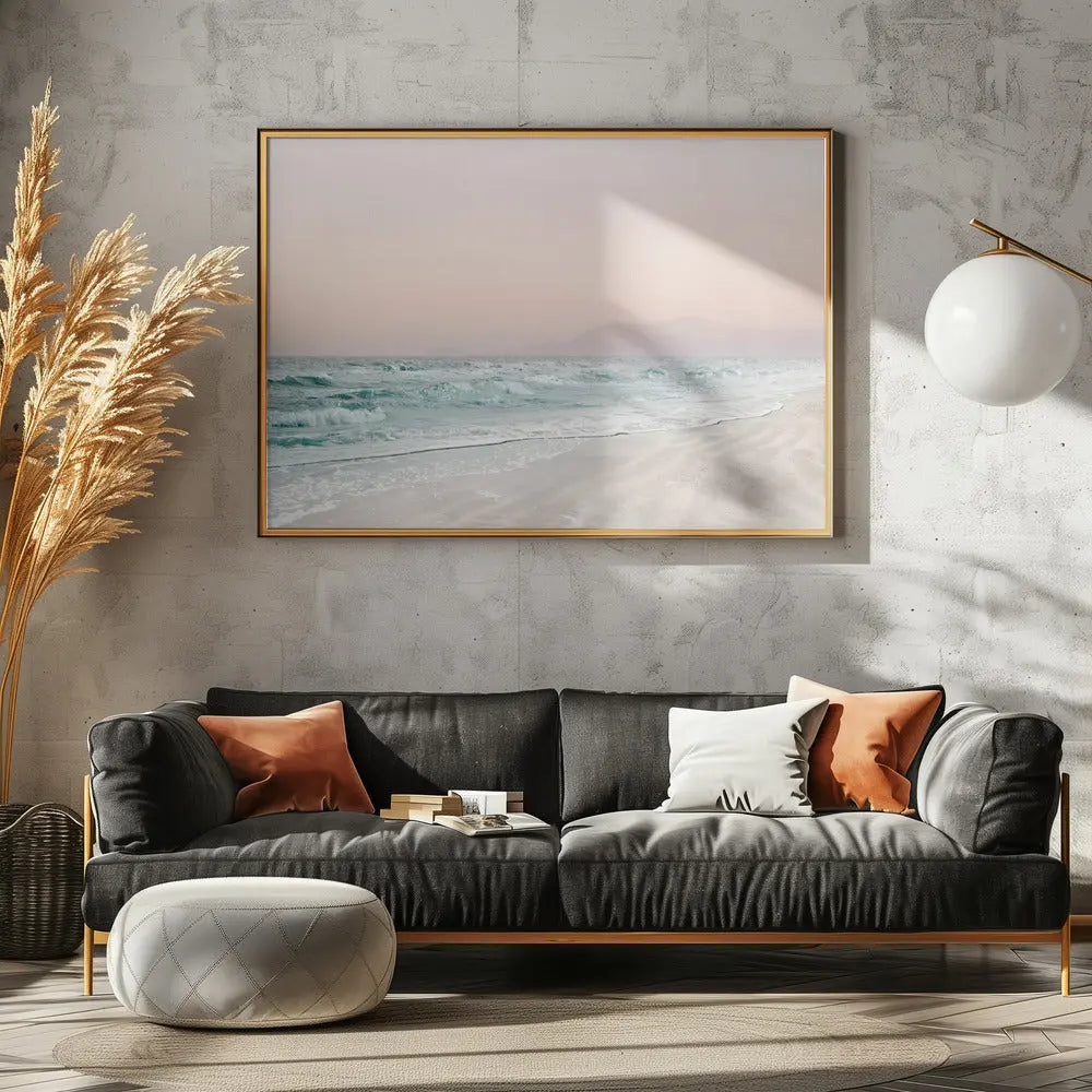 Beach Vibes VI - Stretched Canvas, Poster or Fine Art Print I Heart Wall Art