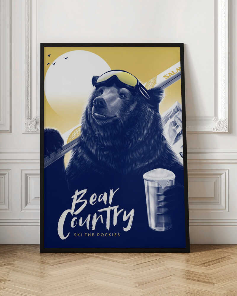 Bear Country 7200x9600 - Stretched Canvas, Poster or Fine Art Print - I Heart Wall Art - Poster Print, Canvas Print or Framed Art Print