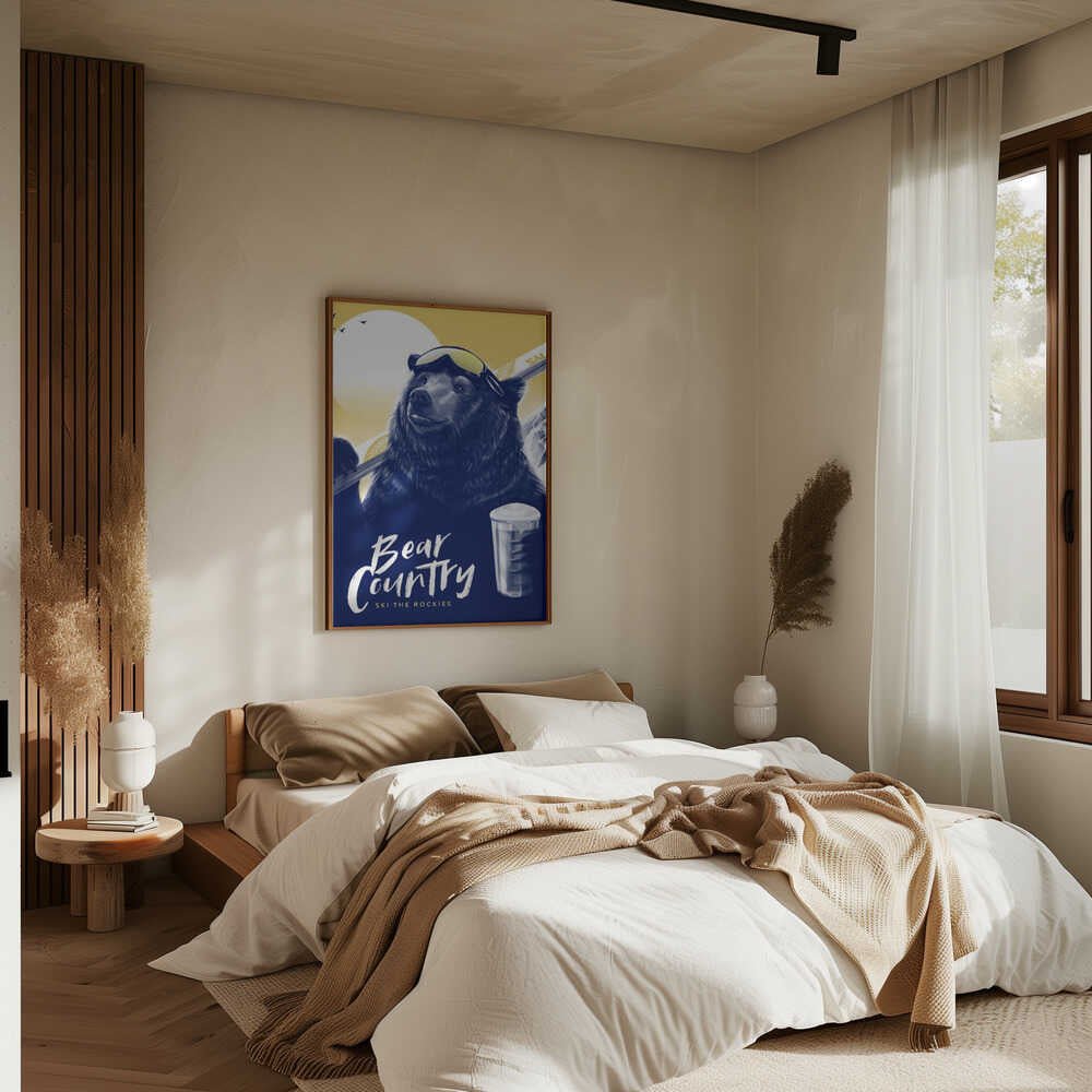 Bear Country 7200x9600 - Stretched Canvas, Poster or Fine Art Print - I Heart Wall Art - Poster Print, Canvas Print or Framed Art Print