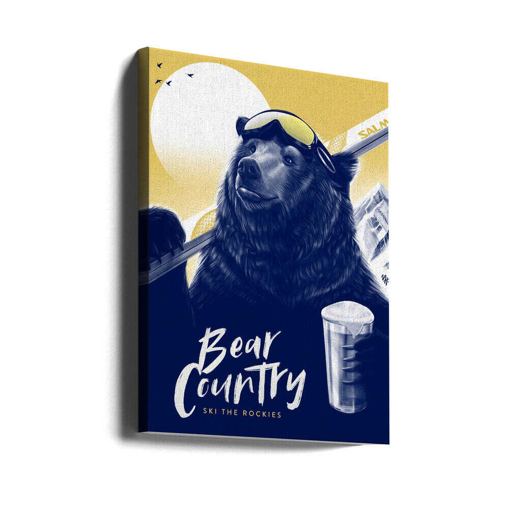 Bear Country 7200x9600 - Stretched Canvas, Poster or Fine Art Print - I Heart Wall Art - Poster Print, Canvas Print or Framed Art Print
