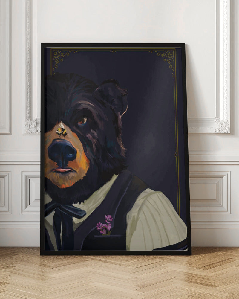 Bear - Stretched Canvas, Poster or Fine Art Print I Heart Wall Art