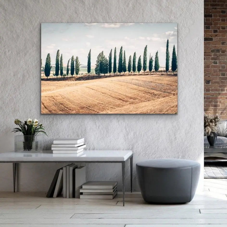 Beautiful Tuscany - Italian Landscape Art Print Stretched Canvas Wall Art - I Heart Wall Art - Poster Print, Canvas Print or Framed Art Print