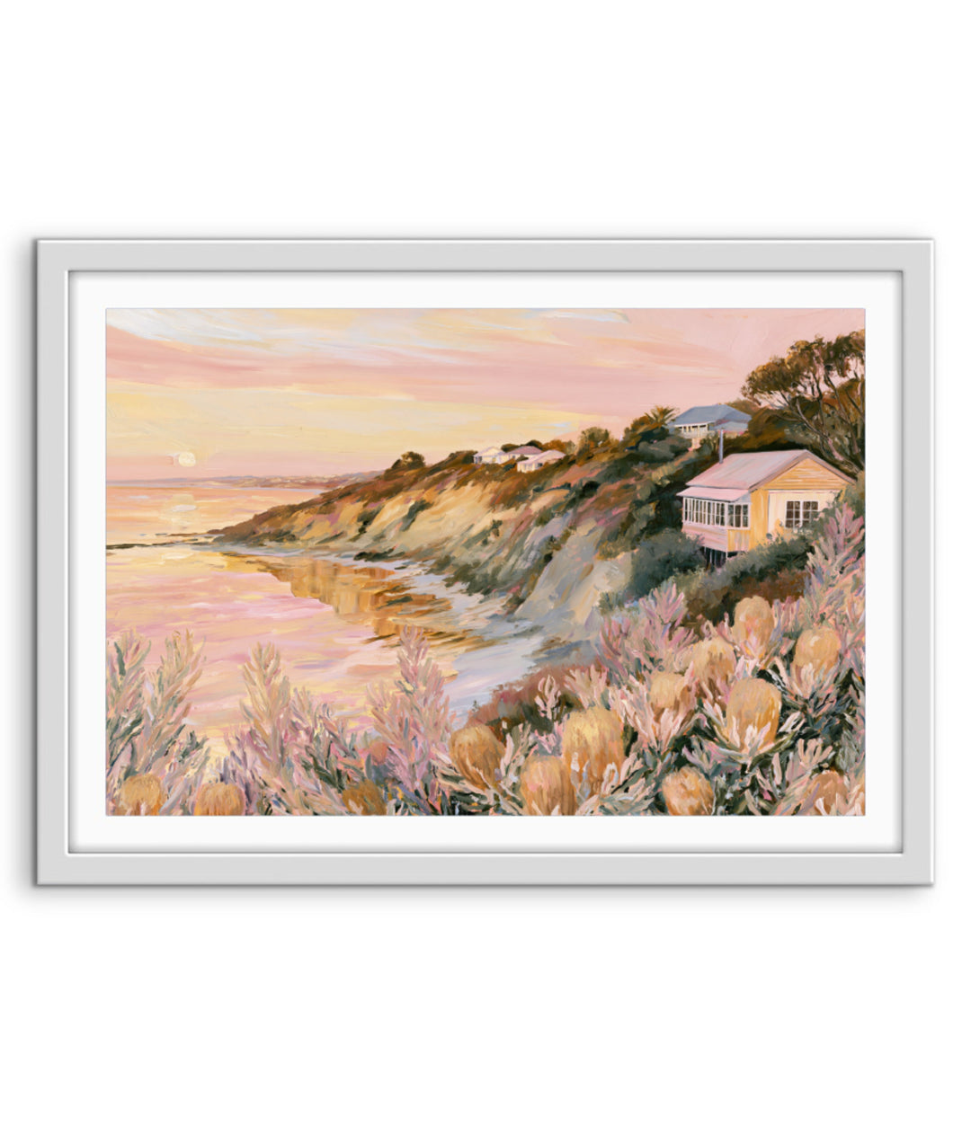 Before the Sun Sets by IHeartStudio - Australian Contemporary Coastal Landscape Canvas Print