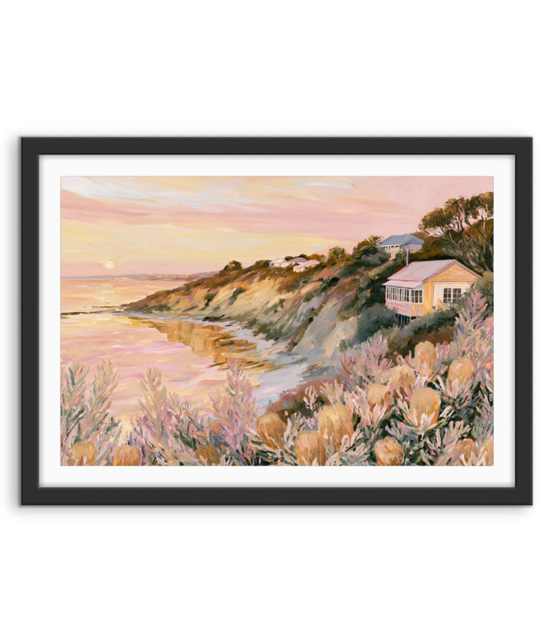 Before the Sun Sets by IHeartStudio - Australian Contemporary Coastal Landscape Canvas Print