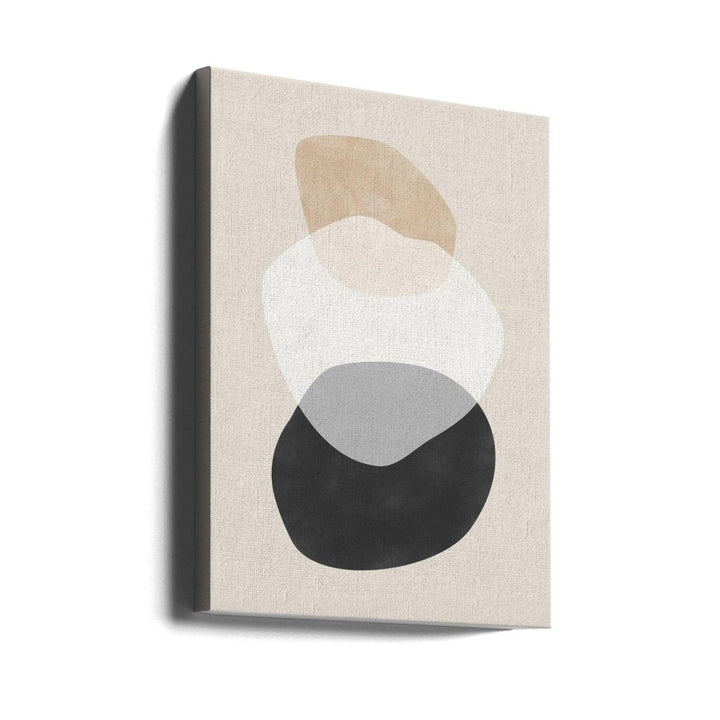 Beige Boho Shapes - Stretched Canvas, Poster or Fine Art Print - I Heart Wall Art - Poster Print, Canvas Print or Framed Art Print