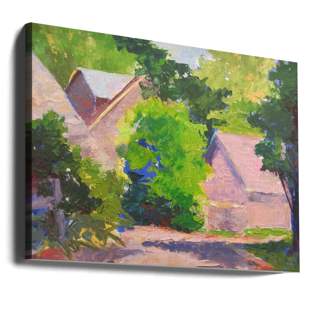 Bend In the Road - Stretched Canvas, Poster or Fine Art Print I Heart Wall Art