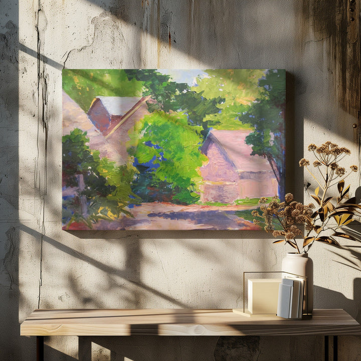 Bend In the Road - Stretched Canvas, Poster or Fine Art Print I Heart Wall Art