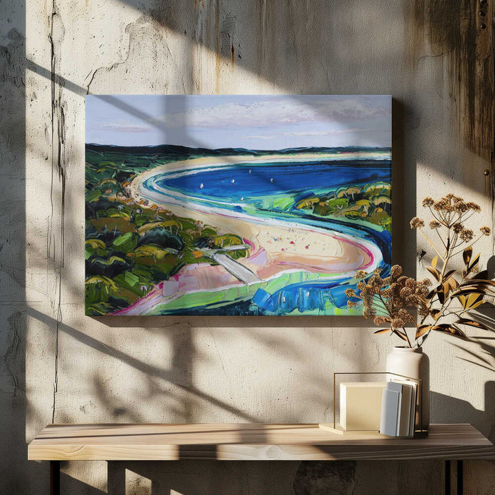 Bendandflow - Stretched Canvas, Poster or Fine Art Print by Angela Hawkey - I Heart Wall Art - Poster Print, Canvas Print or Framed Art Print