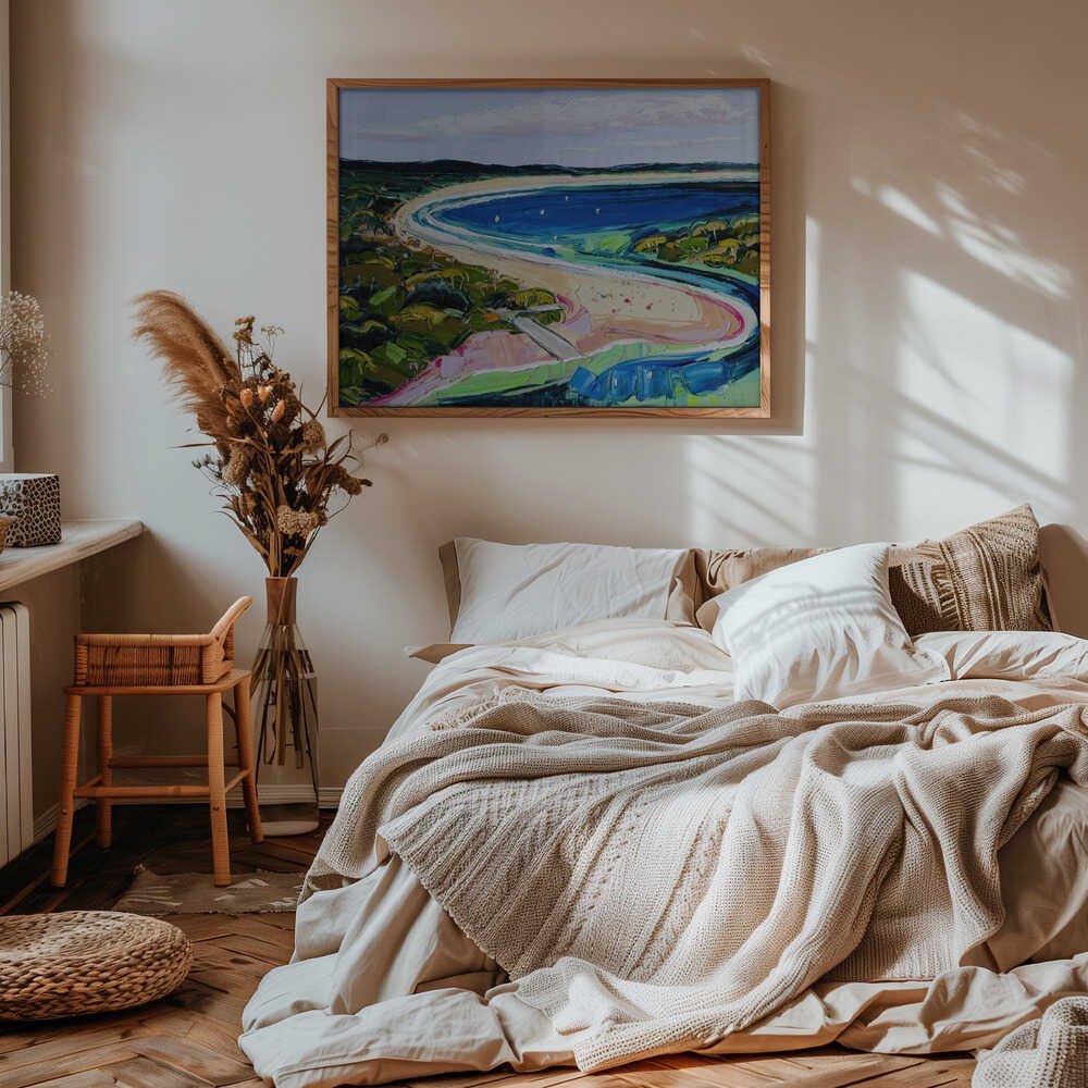 Bendandflow - Stretched Canvas, Poster or Fine Art Print by Angela Hawkey - I Heart Wall Art - Poster Print, Canvas Print or Framed Art Print