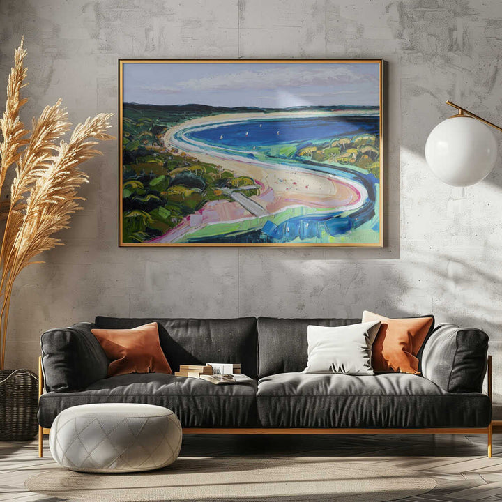 Bendandflow - Stretched Canvas, Poster or Fine Art Print by Angela Hawkey - I Heart Wall Art - Poster Print, Canvas Print or Framed Art Print