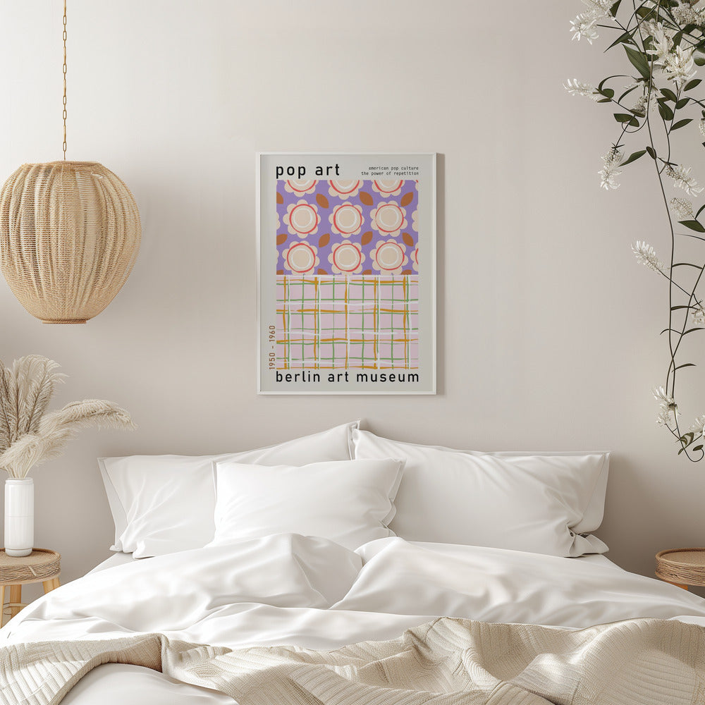 Berlin Art Museum Pop Art - Stretched Canvas, Poster or Fine Art Print I Heart Wall Art