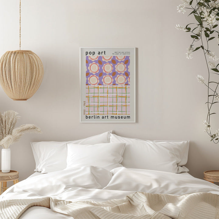 Berlin Art Museum Pop Art - Stretched Canvas, Poster or Fine Art Print I Heart Wall Art