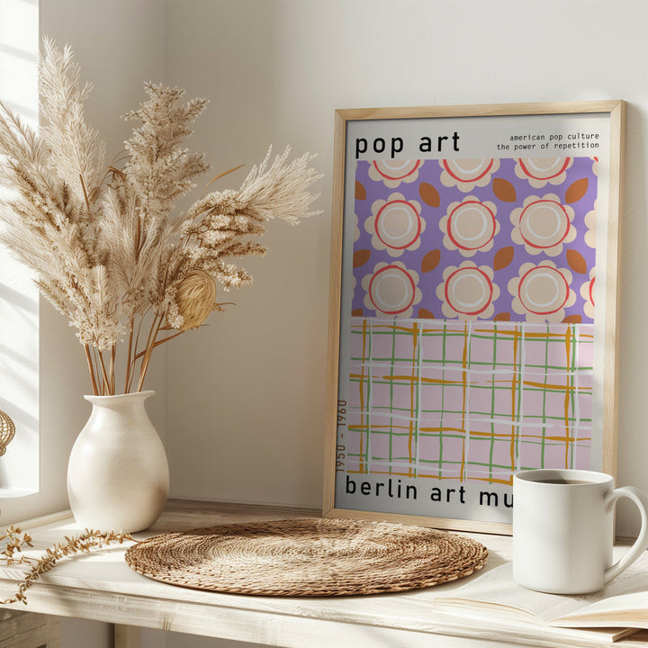 Berlin Art Museum Pop Art - Stretched Canvas, Poster or Fine Art Print I Heart Wall Art