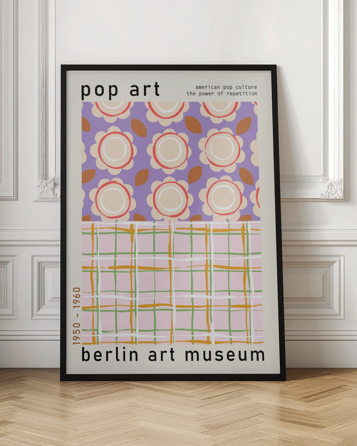 Berlin Art Museum Pop Art - Stretched Canvas, Poster or Fine Art Print I Heart Wall Art