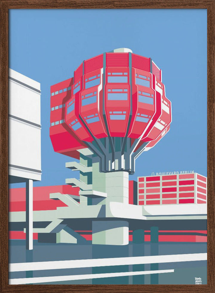 Berlin Bierpinsel - Stretched Canvas, Poster or Fine Art Print I Heart Wall Art
