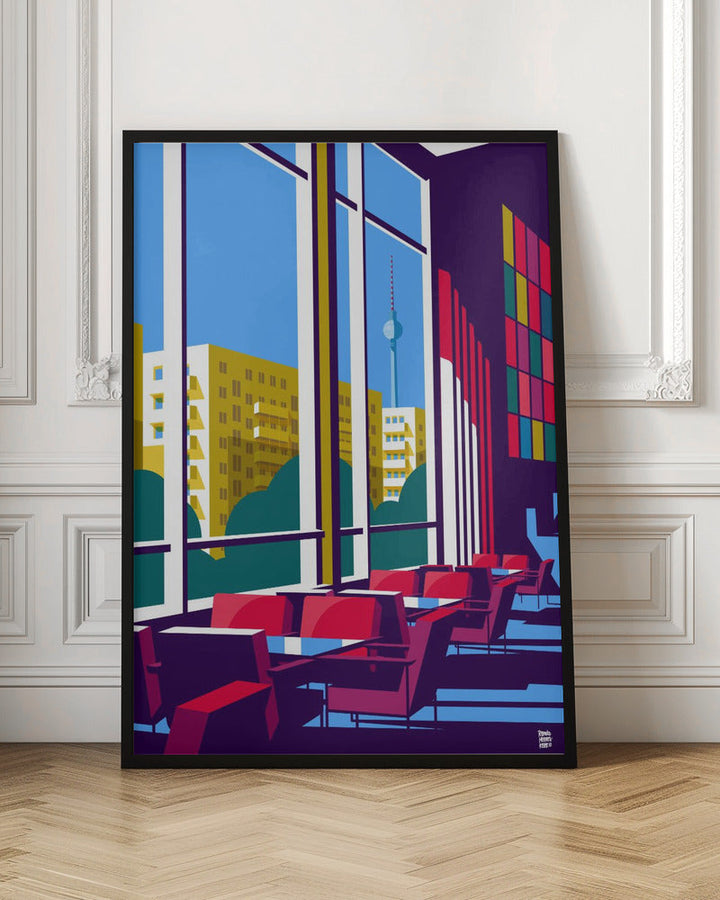 Berlin Kino International - Stretched Canvas, Poster or Fine Art Print I Heart Wall Art