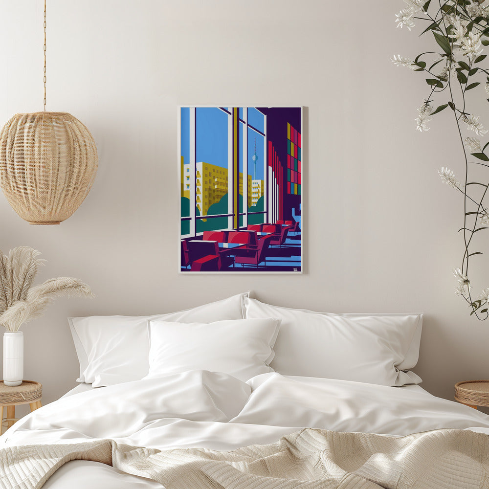 Berlin Kino International - Stretched Canvas, Poster or Fine Art Print I Heart Wall Art