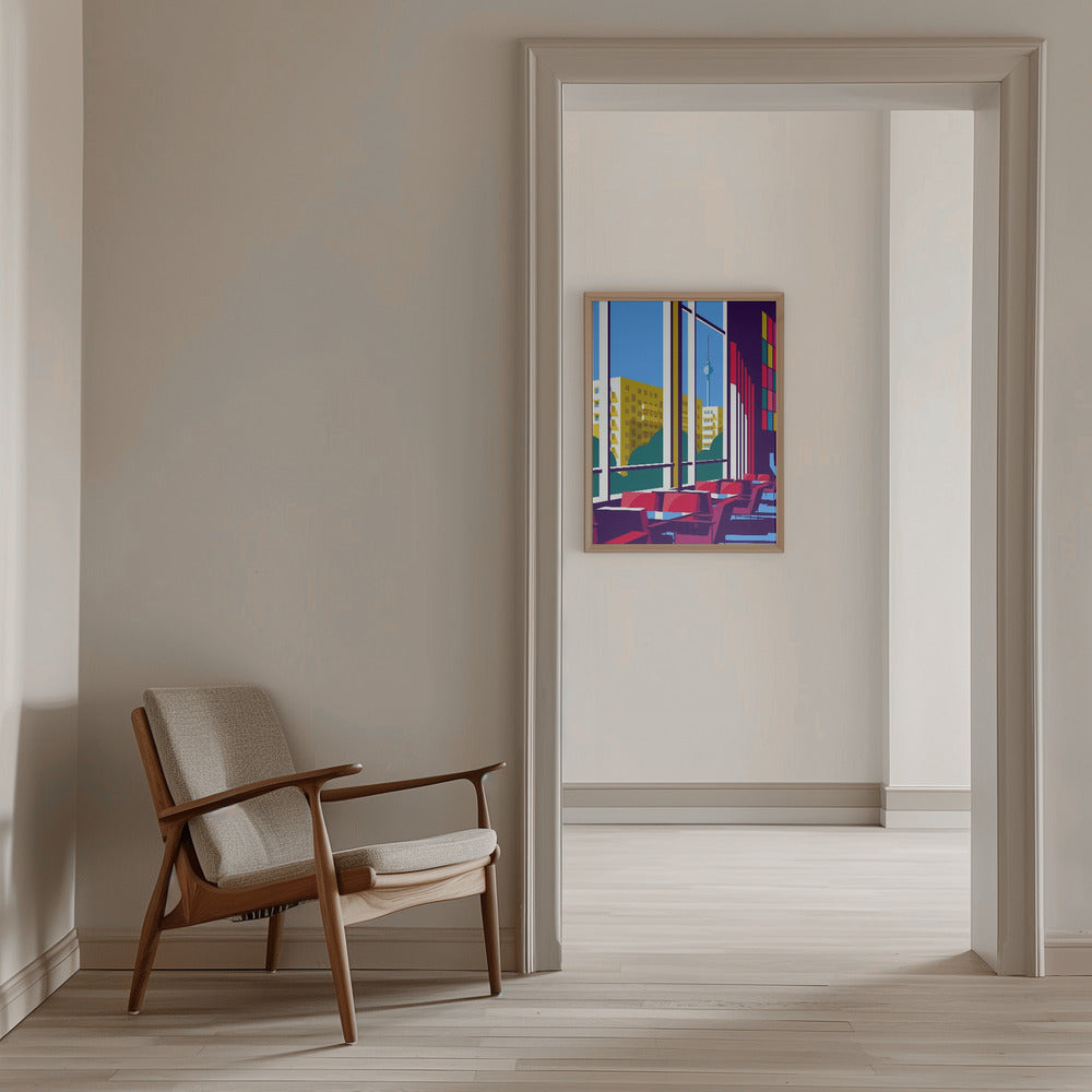 Berlin Kino International - Stretched Canvas, Poster or Fine Art Print I Heart Wall Art