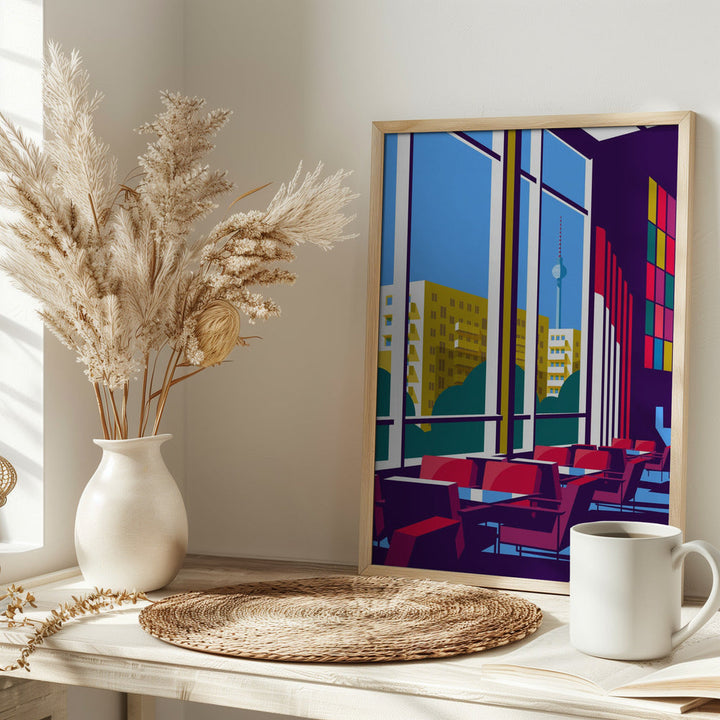 Berlin Kino International - Stretched Canvas, Poster or Fine Art Print I Heart Wall Art