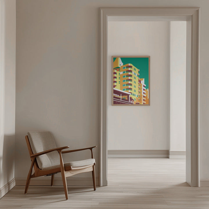 Berlin Kreuzberg - Stretched Canvas, Poster or Fine Art Print I Heart Wall Art