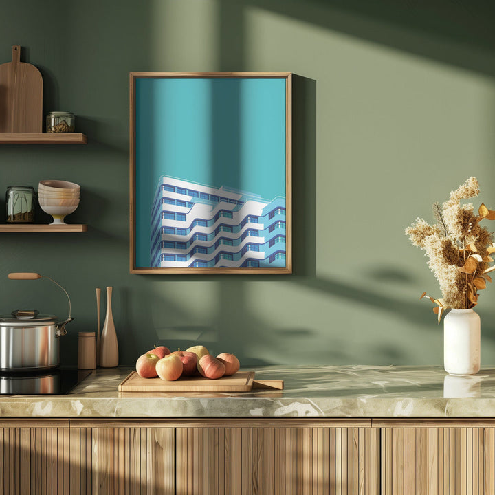 Berlin Shellhouse - Stretched Canvas, Poster or Fine Art Print I Heart Wall Art