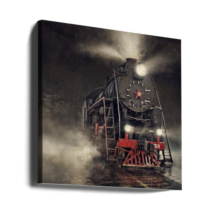 Beyond Express - Square Stretched Canvas, Poster or Fine Art Print I Heart Wall Art