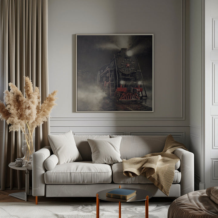Beyond Express - Square Stretched Canvas, Poster or Fine Art Print I Heart Wall Art