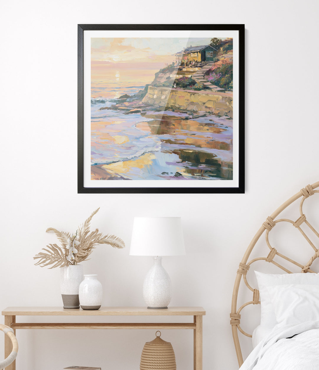 Beyond the Cliffs by IHeartStudio - Australian Contemporary Coastal Landscape Canvas Print