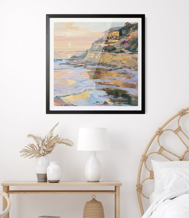Beyond the Cliffs by IHeartStudio - Australian Contemporary Coastal Landscape Canvas Print