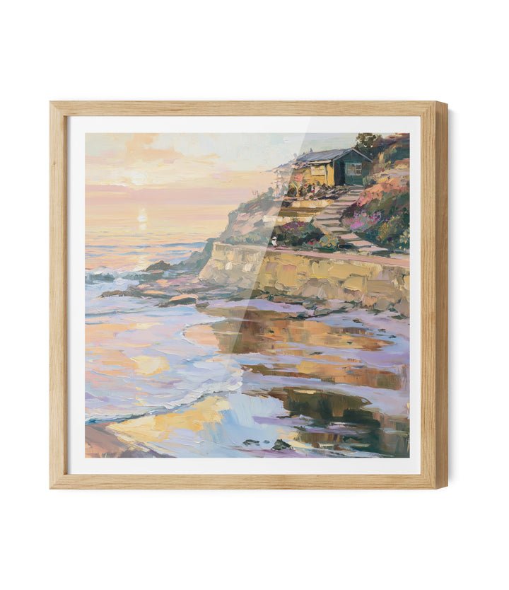 Beyond the Cliffs by IHeartStudio - Australian Contemporary Coastal Landscape Canvas Print