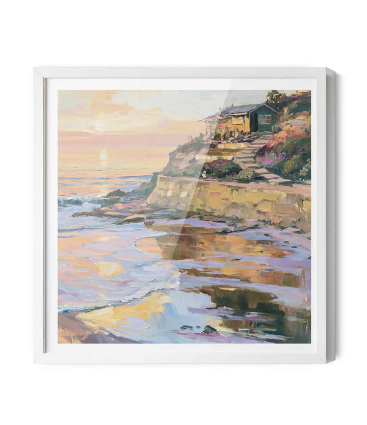 Beyond the Cliffs by IHeartStudio - Australian Contemporary Coastal Landscape Canvas Print