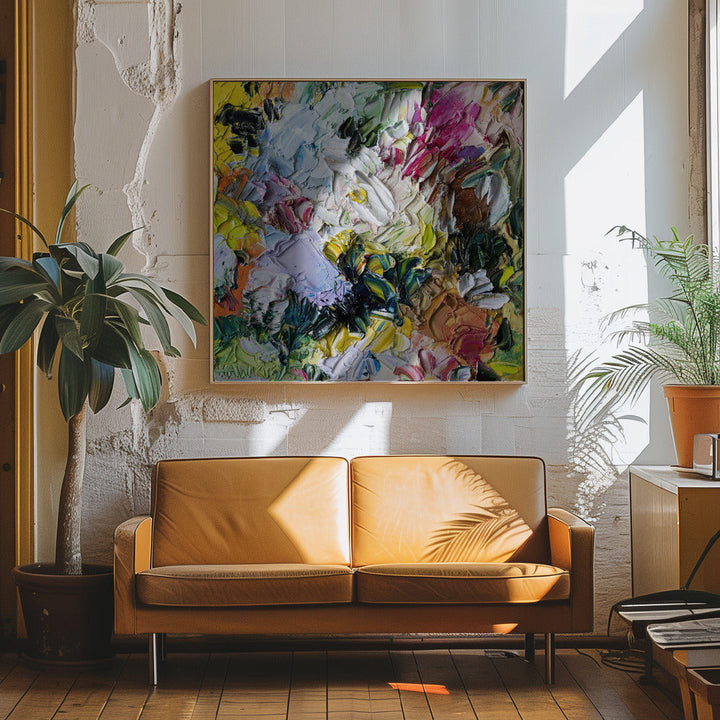 Bianca Palette Master - Square Stretched Canvas, Poster or Fine Art Print I Heart Wall Art