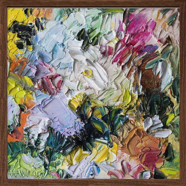 Bianca Palette Master - Square Stretched Canvas, Poster or Fine Art Print I Heart Wall Art