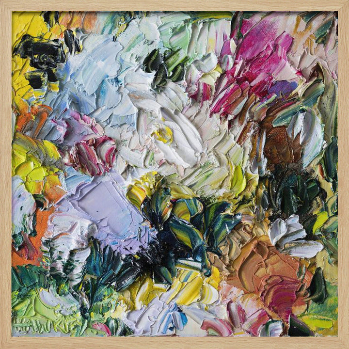 Bianca Palette Master - Square Stretched Canvas, Poster or Fine Art Print I Heart Wall Art