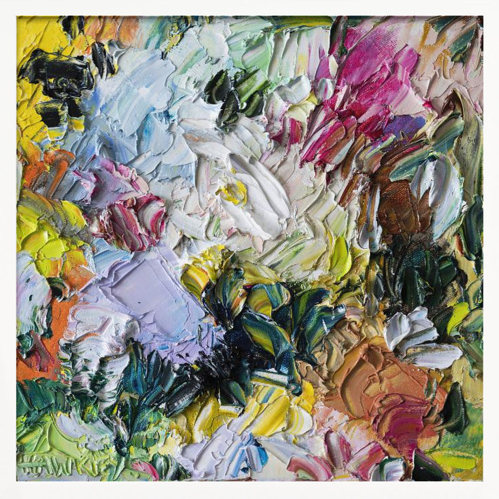 Bianca Palette Master - Square Stretched Canvas, Poster or Fine Art Print I Heart Wall Art