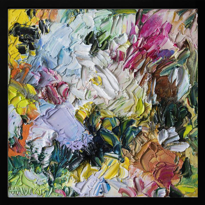 Bianca Palette Master - Square Stretched Canvas, Poster or Fine Art Print I Heart Wall Art