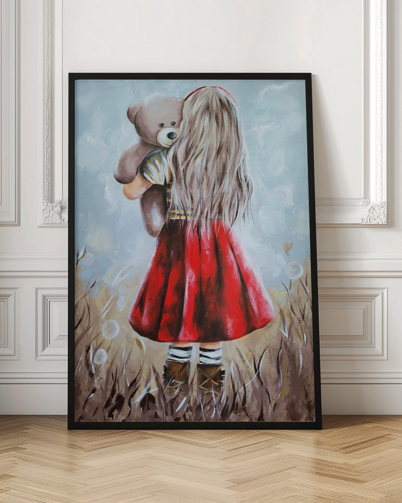 Big world - Stretched Canvas, Poster or Fine Art Print I Heart Wall Art